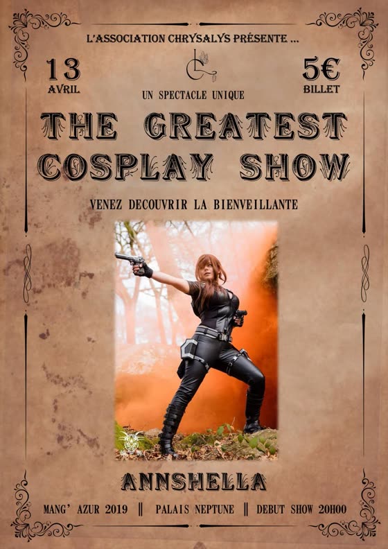 Affiche d'annonce de Annshella — The Greatest Cosplay Show (2019)