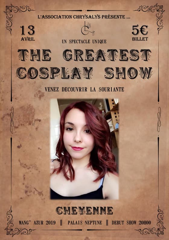 Affiche d'annonce de Cheyenne — The Greatest Cosplay Show (2019)