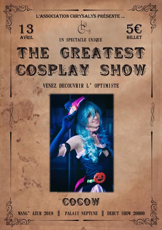 Affiche d'annonce de Cocow — The Greatest Cosplay Show (2019)