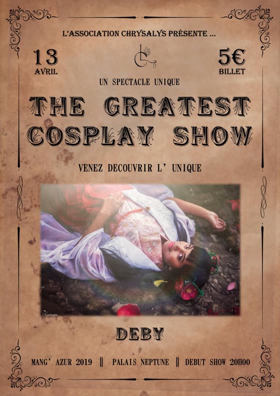 Affiche d'annonce de Deby — The Greatest Cosplay Show (2019)