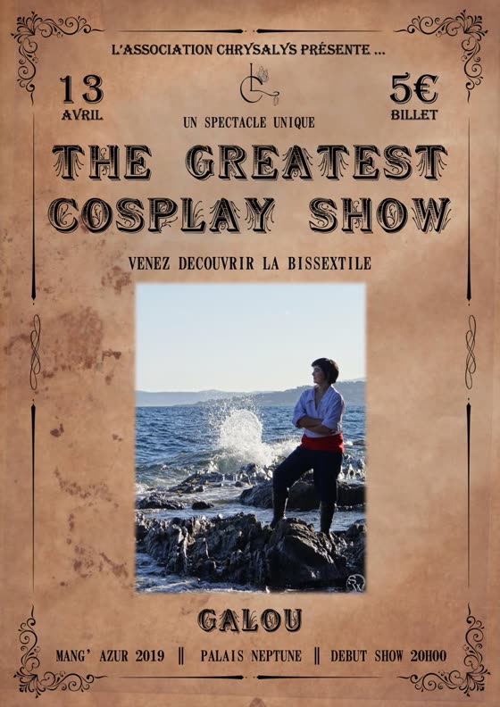 Affiche d'annonce de Galou — The Greatest Cosplay Show (2019)