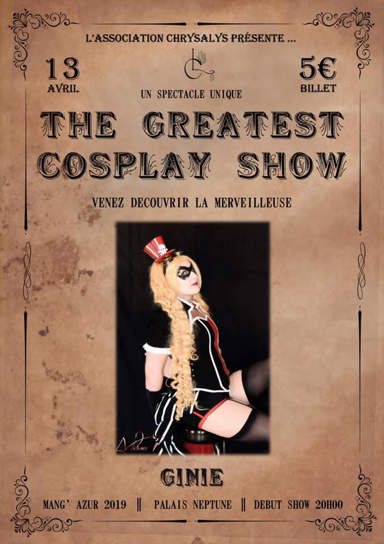 Affiche d'annonce de Ginie — The Greatest Cosplay Show (2019)