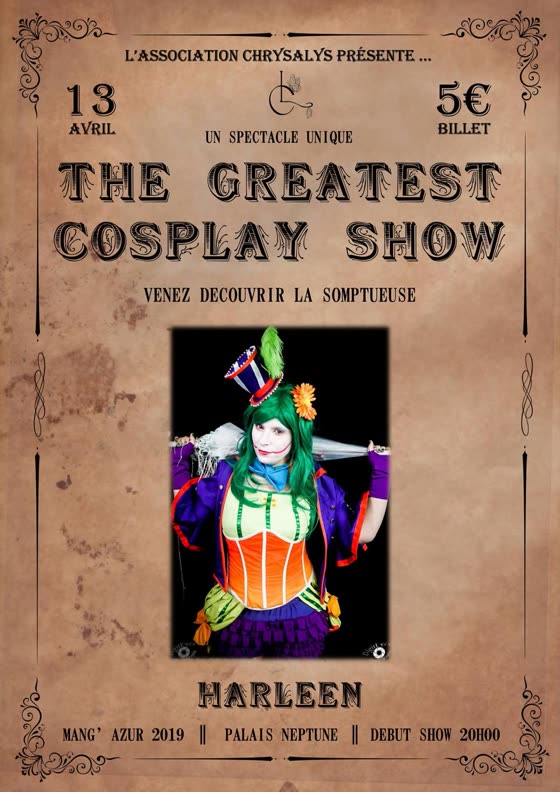 Affiche d'annonce de Harleen — The Greatest Cosplay Show (2019)