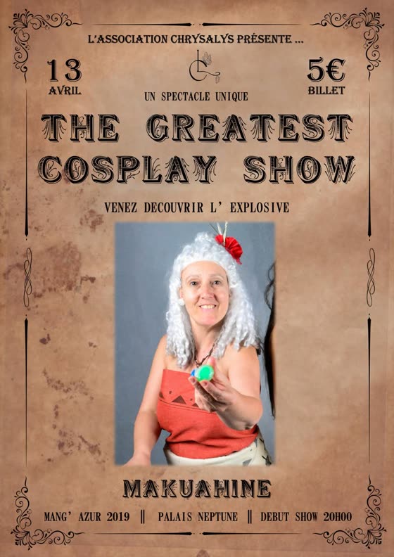 Affiche d'annonce de Makuahine — The Greatest Cosplay Show (2019)