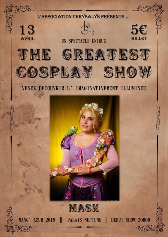 Affiche d'annonce de Mask — The Greatest Cosplay Show (2019)