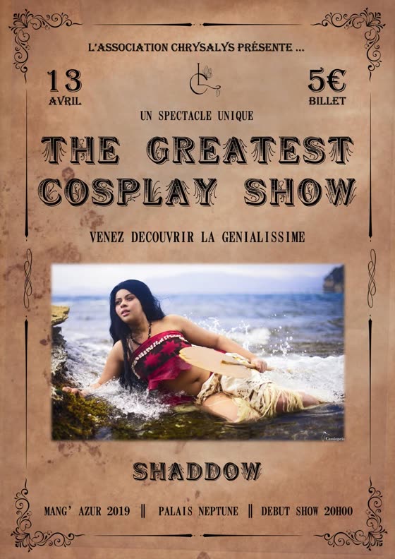 Affiche d'annonce de Shaddow — The Greatest Cosplay Show (2019)