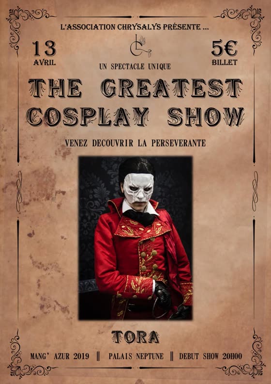 Affiche d'annonce de Tora — The Greatest Cosplay Show (2019)