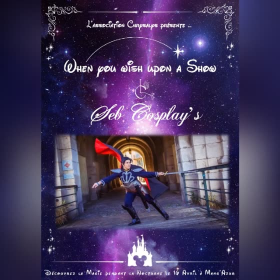 Affiche d'annonce de @sebcosplay — When You Wish Upon a Show (2022)