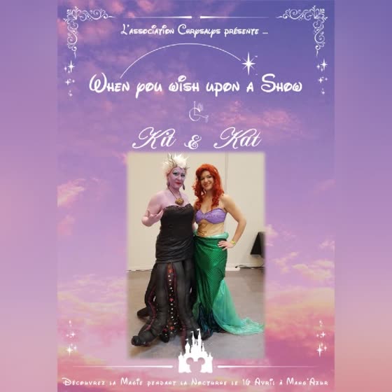 Affiche d'annonce de @kitetkatcosplay — When You Wish Upon a Show (2022)