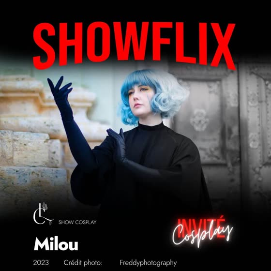 Affiche d'annonce de @milou_cosplay — Showflix (2023)