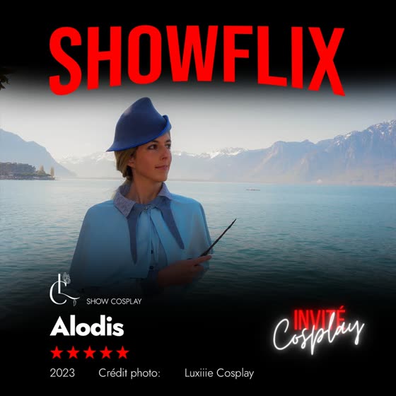 Affiche d'annonce de @alodis_cosplay — Showflix (2023)