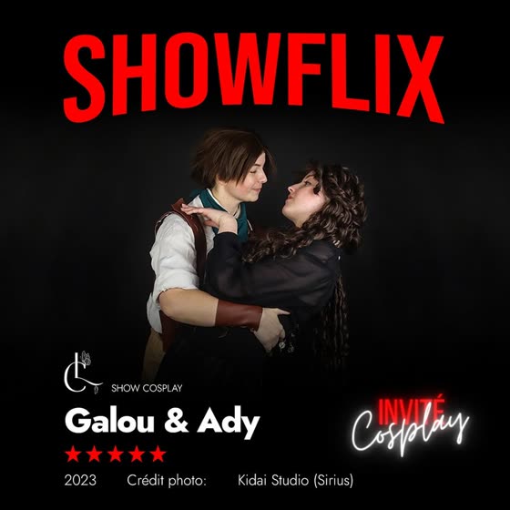 Affiche d'annonce de @galou.cosplay — Showflix (2023)