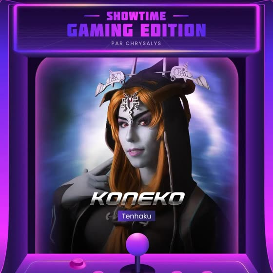 Affiche d'annonce de @konekocosplay_ — Showtime : Gaming Edition (2024)