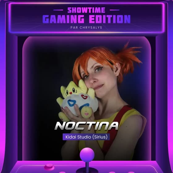 Affiche d'annonce de @noctina_chan — Showtime : Gaming Edition (2024)