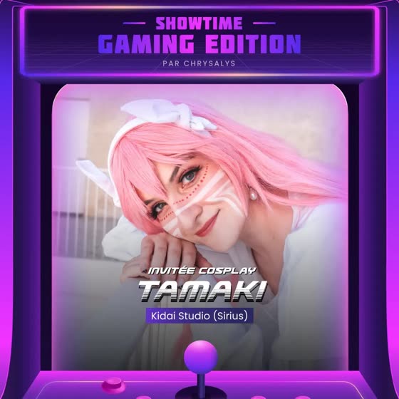 Affiche d'annonce de @tamaki_san_cosplays — Showtime : Gaming Edition (2024)