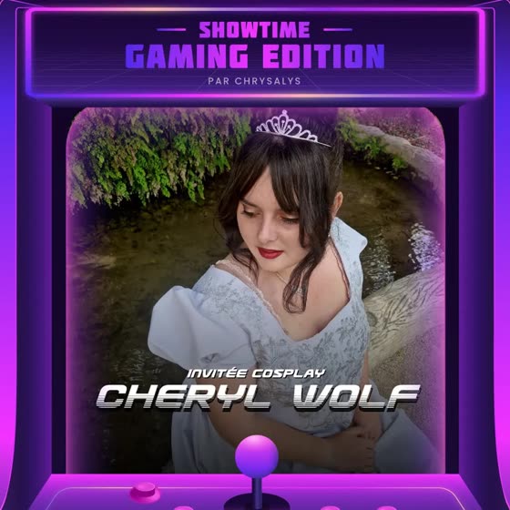 Affiche d'annonce de @cheryl_wolf__ — Showtime : Gaming Edition (2024)