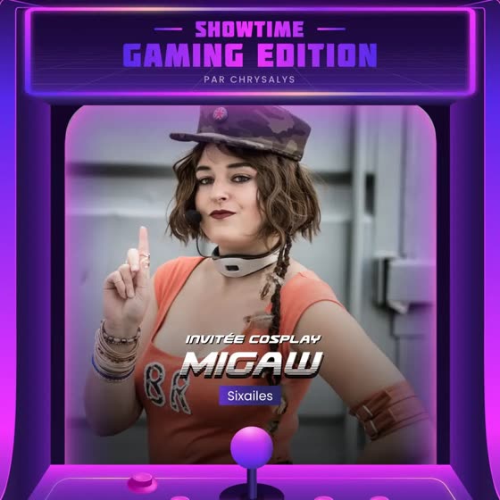Affiche d'annonce de @miigaw — Showtime : Gaming Edition (2024)