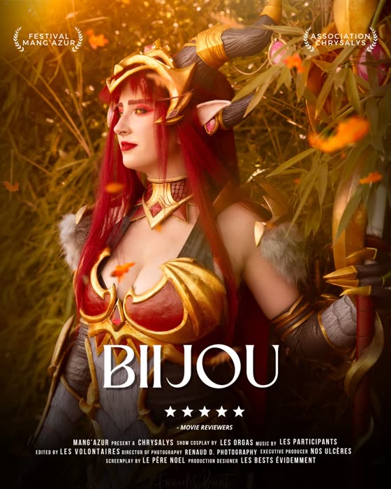 Affiche d'annonce de @biijou_cosplay — The Chrysalys Movie Show (2025)