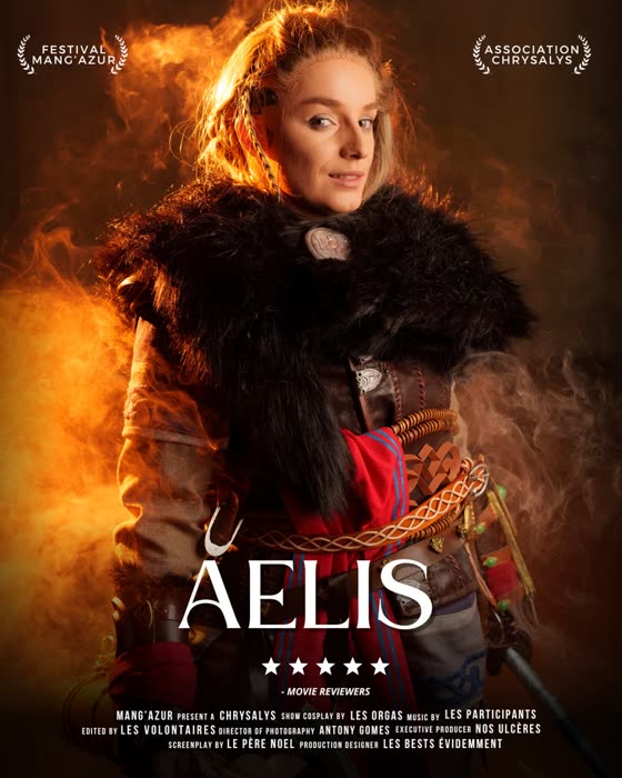 Affiche d'annonce de @aeliscosplay — The Chrysalys Movie Show (2025)
