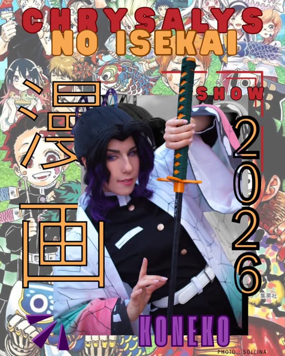 Affiche d'annonce de @konekocosplay_ — Chrysalys no Isekai (2026)