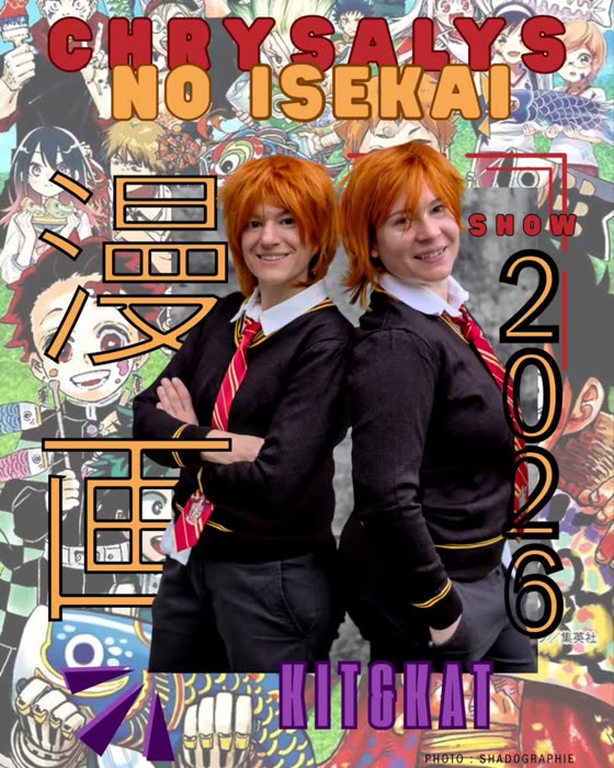 Affiche d'annonce de @kitetkatcosplay — Chrysalys no Isekai (2026)