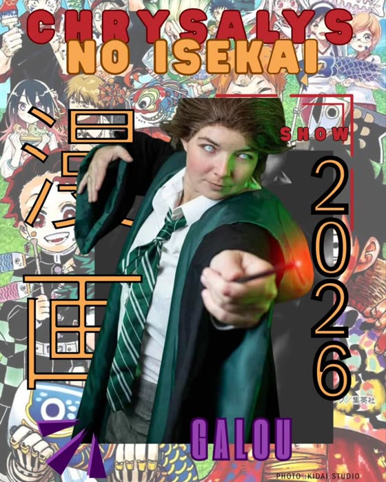 Affiche d'annonce de @galounetteyumeji — Chrysalys no Isekai (2026)